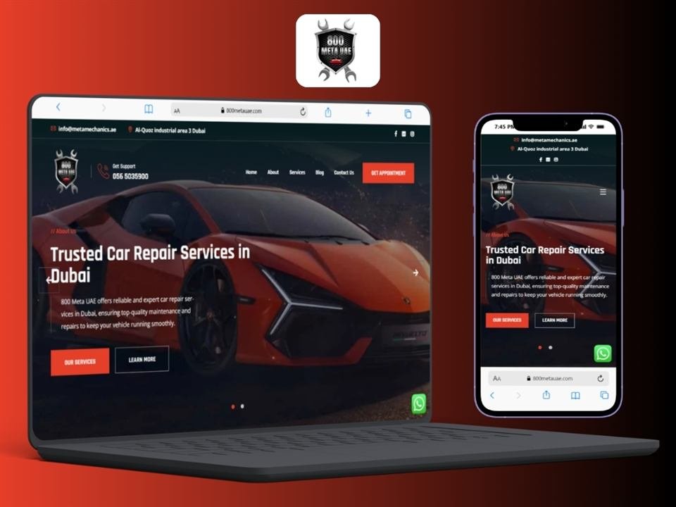 800 Meta UAE website