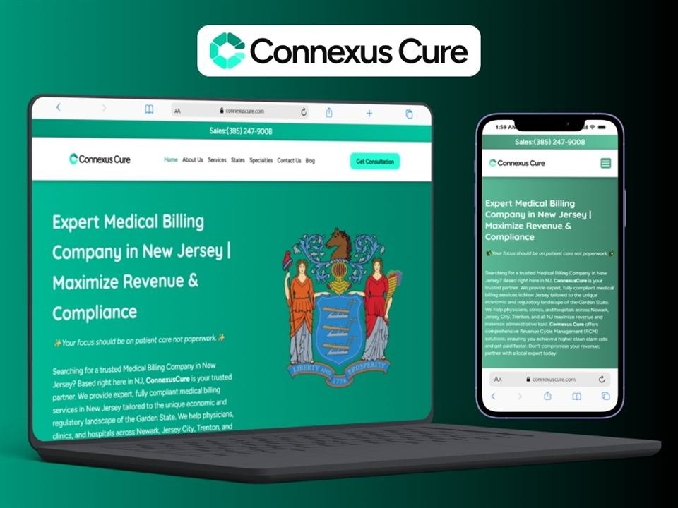 Healthcare brand website